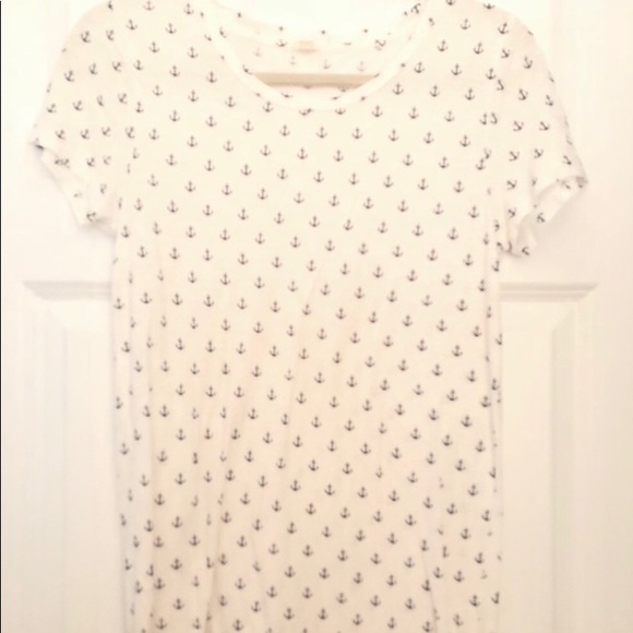 J-Crew Anchor T-shirt - Picture 1 of 3